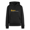 Lächeln is keen Jesichtsbruch - Frauen Premium Hoodie - Schwarz