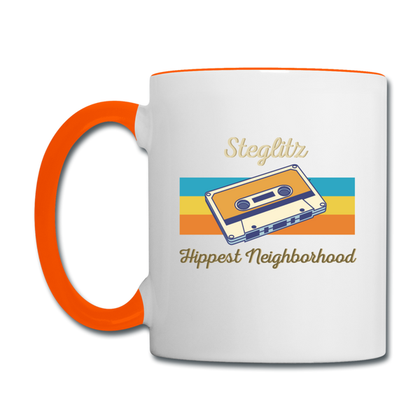 Steglitz Hippest Neighborhood - Tasse zweifarbig