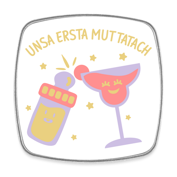 unsa ersta Muttatach - Kühlschrankmagnet - weiß