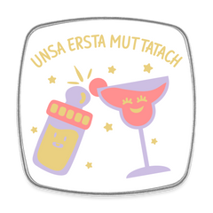 unsa ersta Muttatach - Kühlschrankmagnet