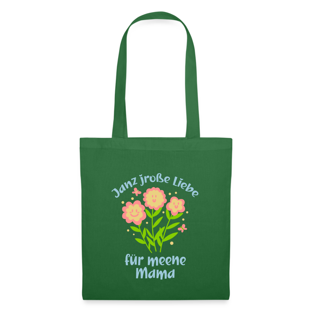 Janz jroße Liebe für meene Mama - Stoffbeutel - Fichte