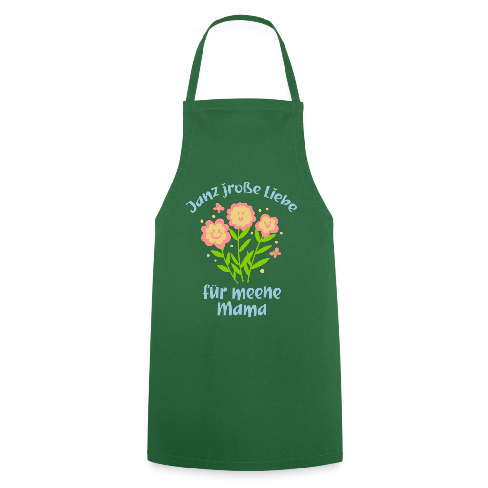 Janz jroße Liebe für meene Mama - Kochschürze - Grün