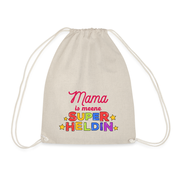 Meene Heldin - Turnbeutel - Natur
