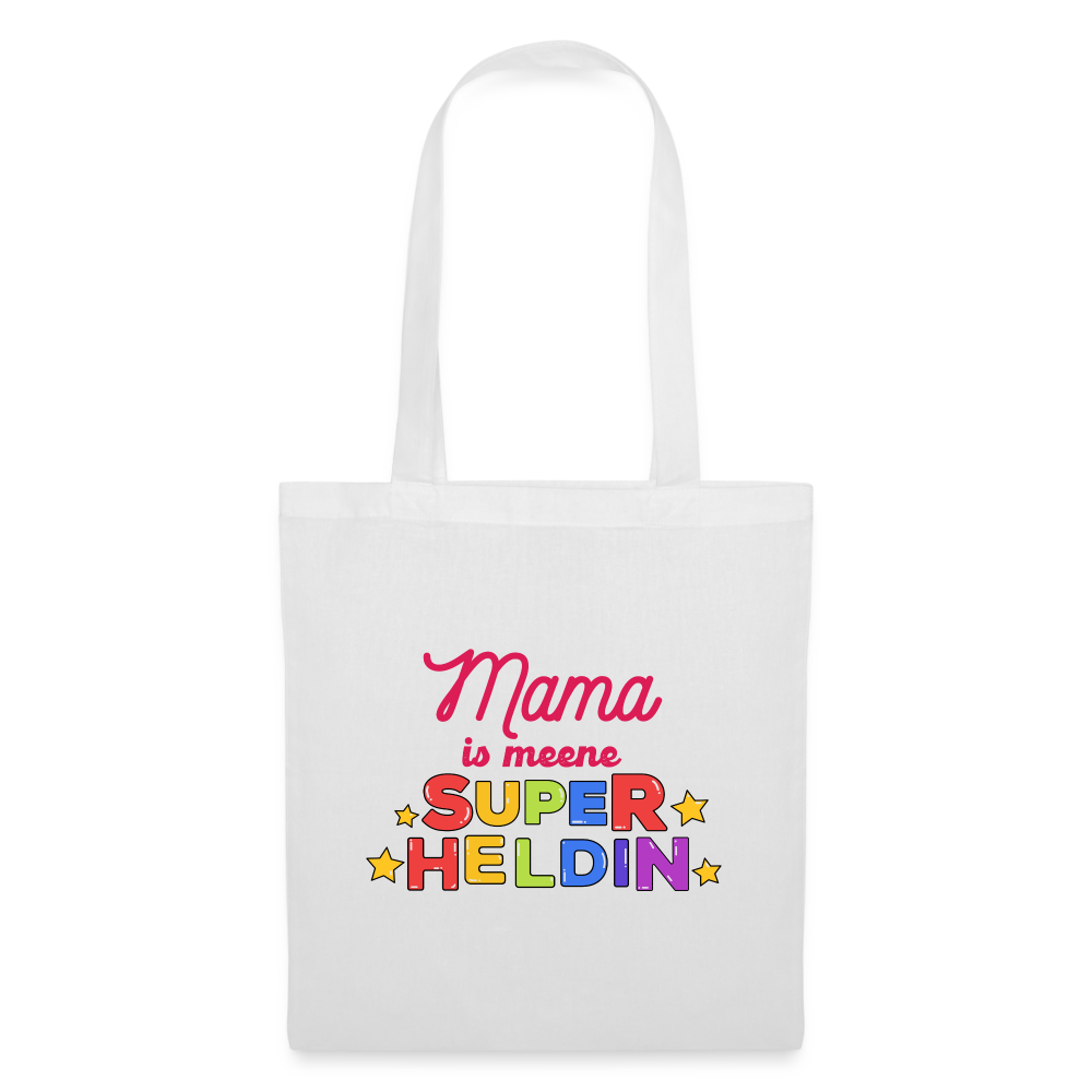 Meene Heldin - Stoffbeutel - weiß