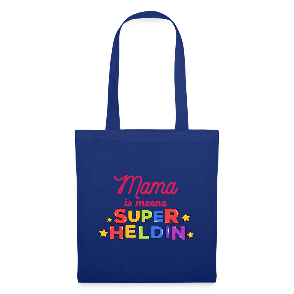 Meene Heldin - Stoffbeutel - Royalblau