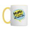 Mama hat jesacht - Tasse zweifarbig