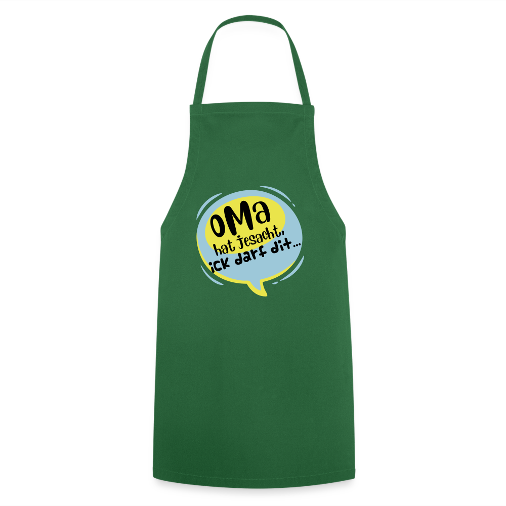 Oma hat jesacht - Kochschürze - Grün