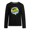 Oma hat jesacht - Teenager Langarmshirt - Schwarz