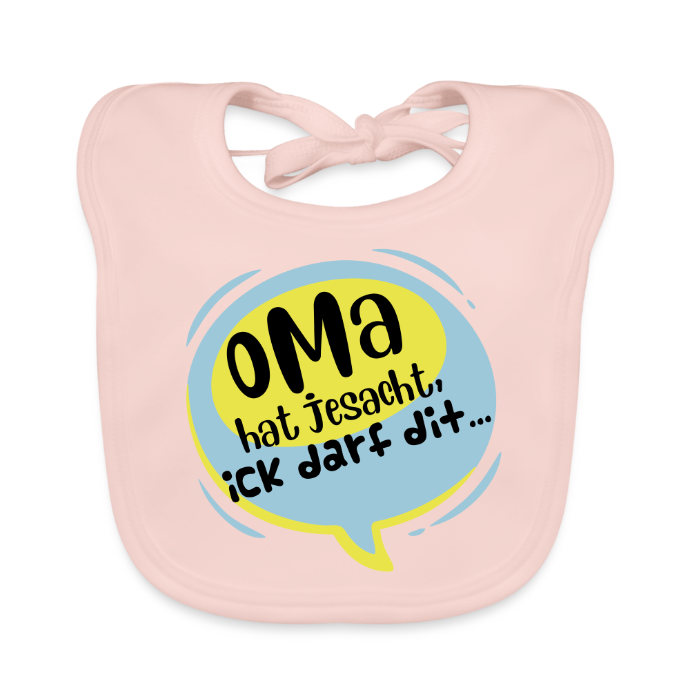 Oma hat jesacht - Lätzchen - Rose