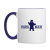 Papa Bär - Tasse zweifarbig