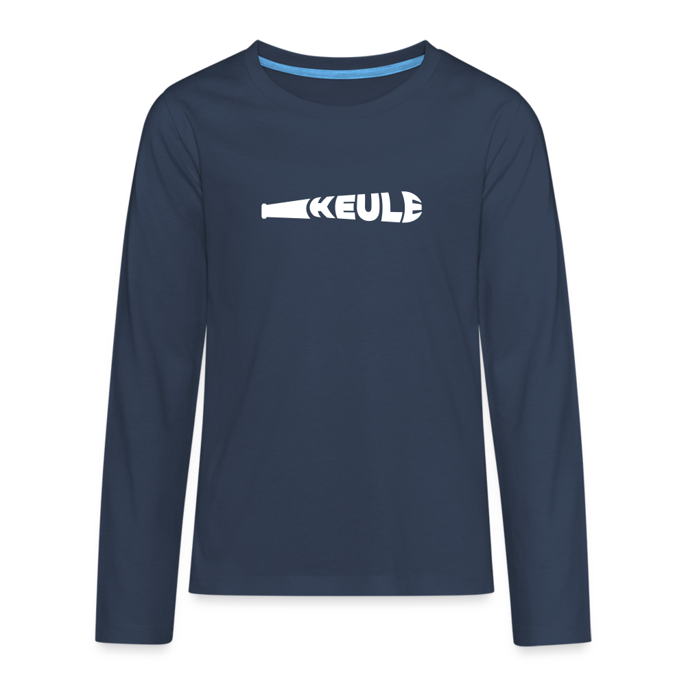 Keule - Teenager Langarmshirt - Navy