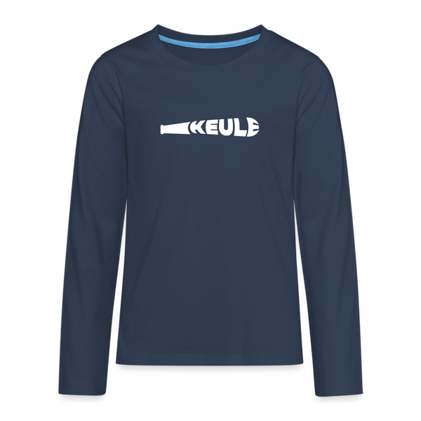 Keule - Teenager Langarmshirt - Navy