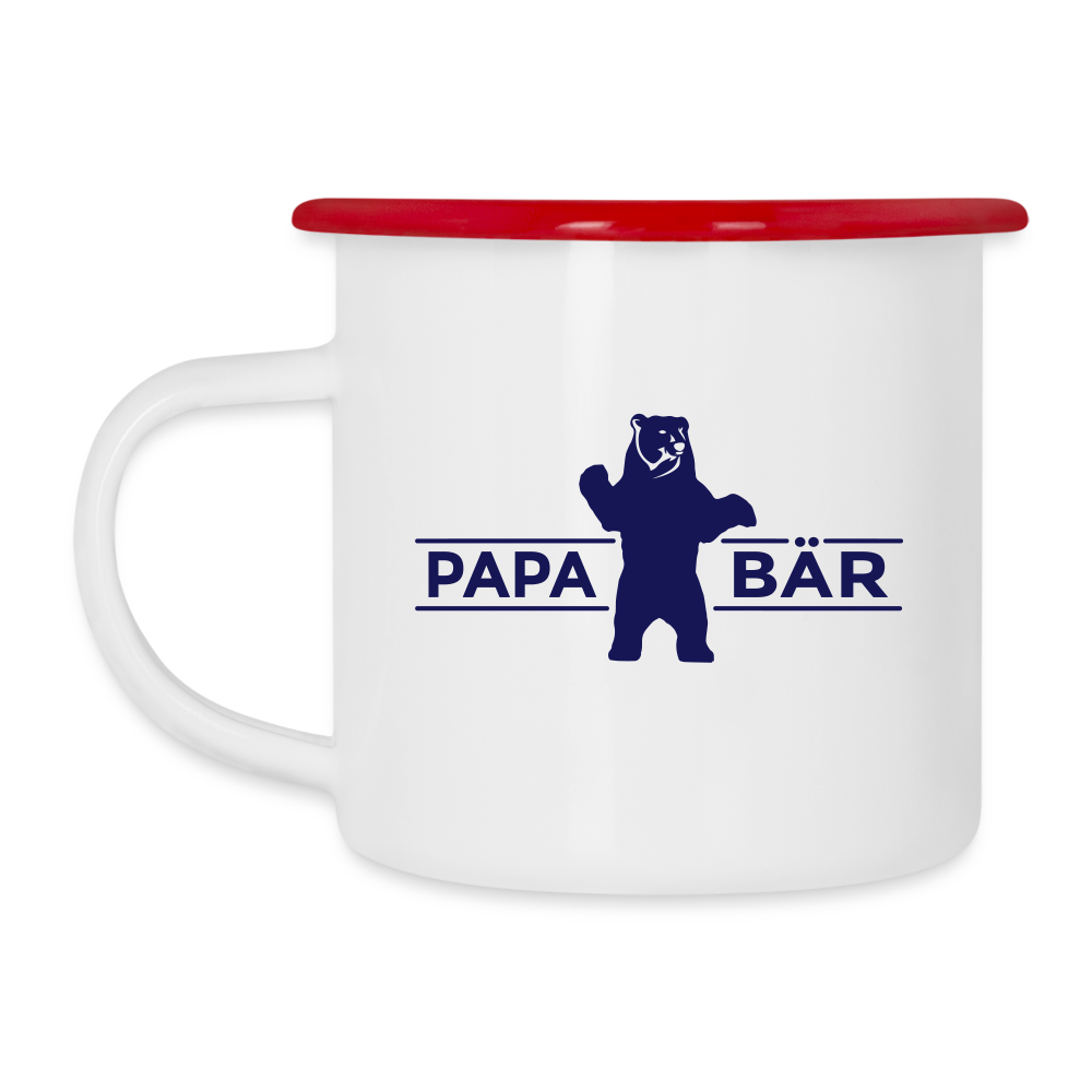 Papa Bär - Emaille Tasse