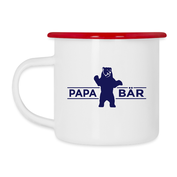 Papa Bär - Emaille Tasse