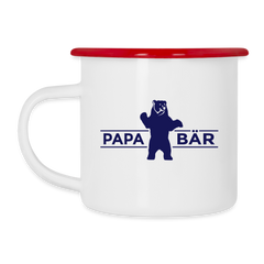 Papa Bär - Emaille Tasse