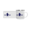 Papa Bär - Emaille Tasse - weiß