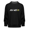 Jeh Weita! - Kinder Premium Sweatshirt - Schwarz