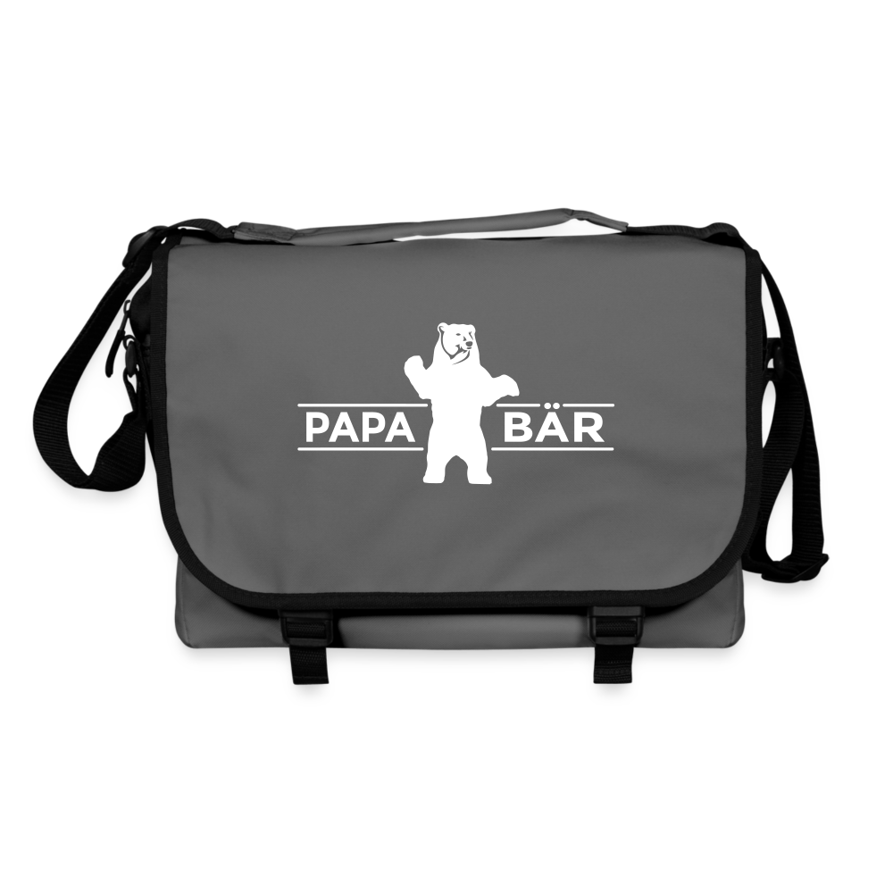 Papa Bär - Umhängetasche - Graphit/Schwarz