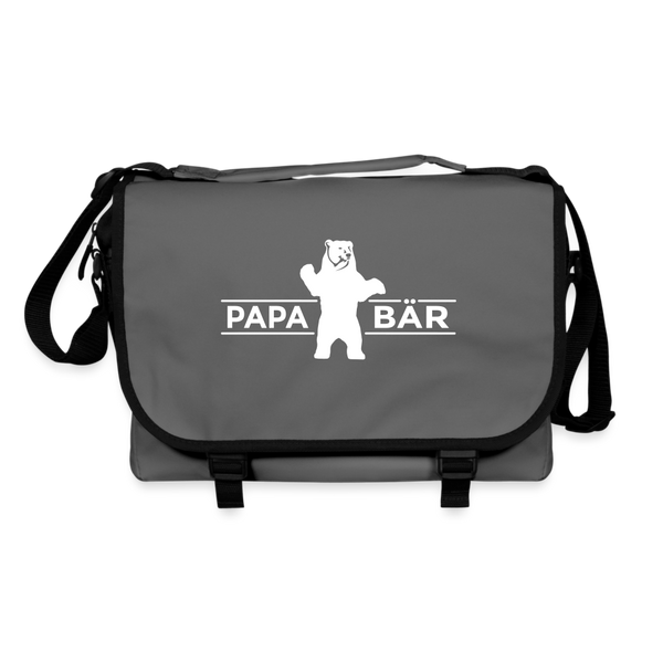 Papa Bär - Umhängetasche - Graphit/Schwarz