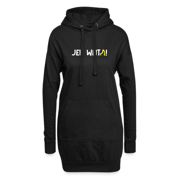 Jeh Weita! - Hoodie-Kleid - Schwarz