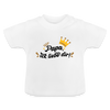 Papa, ick liebe dir!  - Baby T-Shirt - weiß