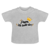Papa, ick liebe dir!  - Baby T-Shirt - Grau meliert
