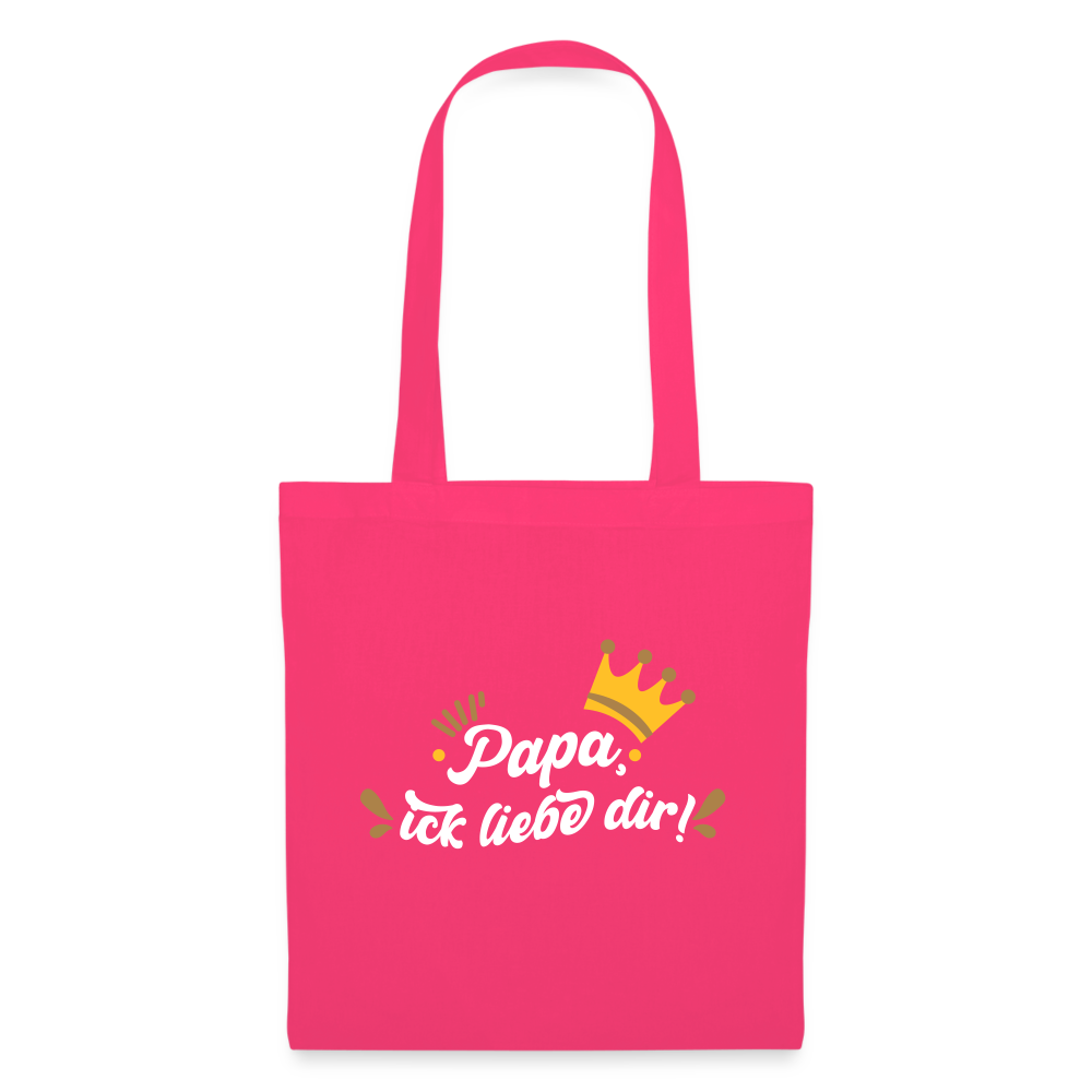 Papa, ick liebe dir!  - Stoffbeutel - Azalea