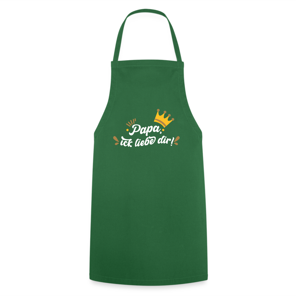 Papa, ick liebe dir!  - Kochschürze - Grün