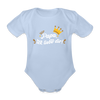 Papa, ick liebe dir!  - Bio-Kurzarmbody - Sky