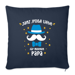 Janz jroße Liebe für meenen Papa - Sofakissen mit Füllung (45 x 45 cm)