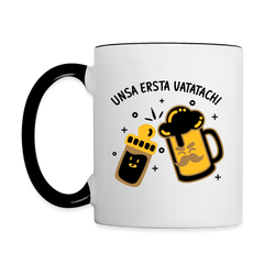 unsa ersta Vatatach! - Tasse zweifarbig