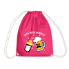 unsa ersta Vatatach! - Turnbeutel - Fuchsia