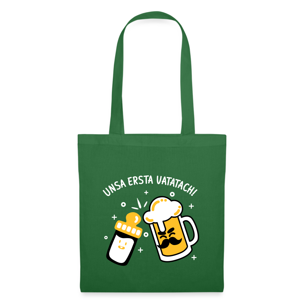 unsa ersta Vatatach! - Stoffbeutel - Fichte
