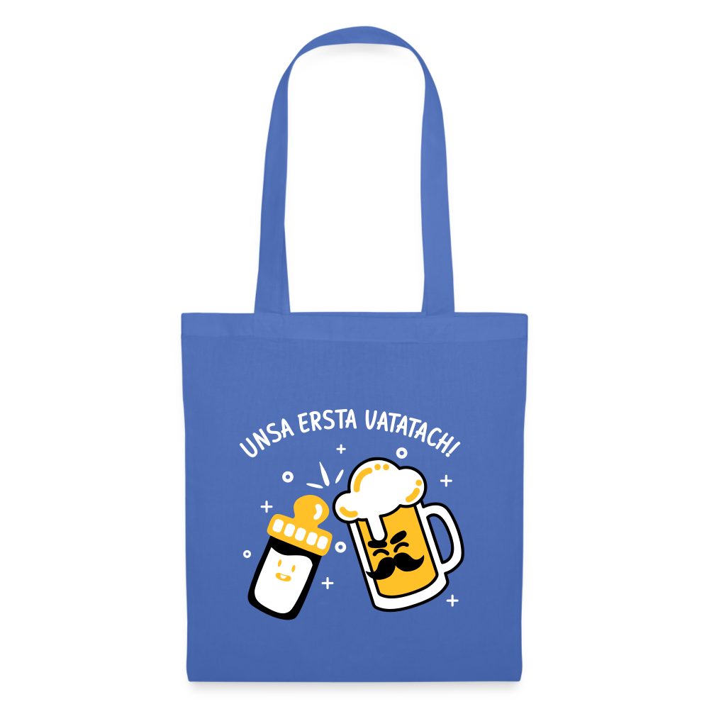 unsa ersta Vatatach! - Stoffbeutel - Hellblau