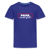 Papa, ick steh' uff dir - Teenager Premium T-Shirt - Königsblau