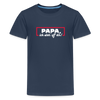 Papa, ick steh' uff dir - Teenager Premium T-Shirt - Navy
