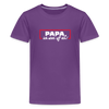 Papa, ick steh' uff dir - Teenager Premium T-Shirt - Lila