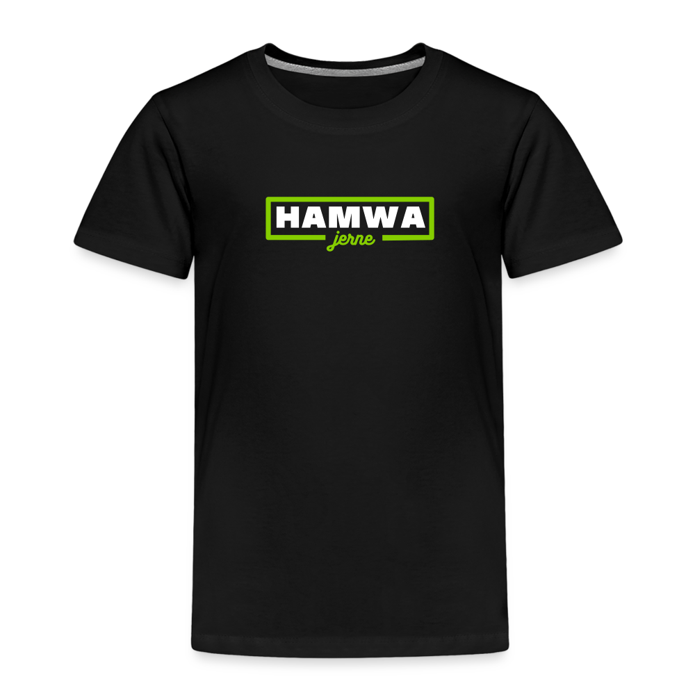hamwa - Kinder Premium T-Shirt - Schwarz