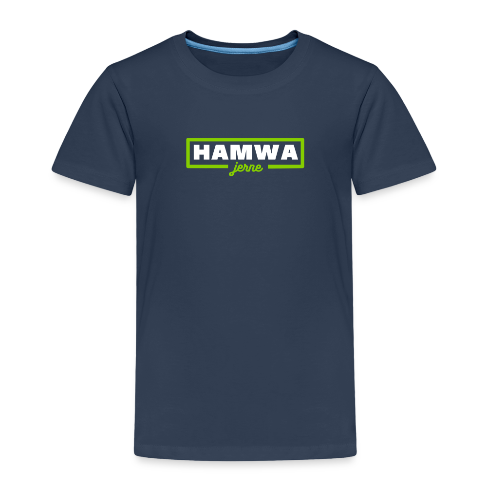 hamwa - Kinder Premium T-Shirt - Navy