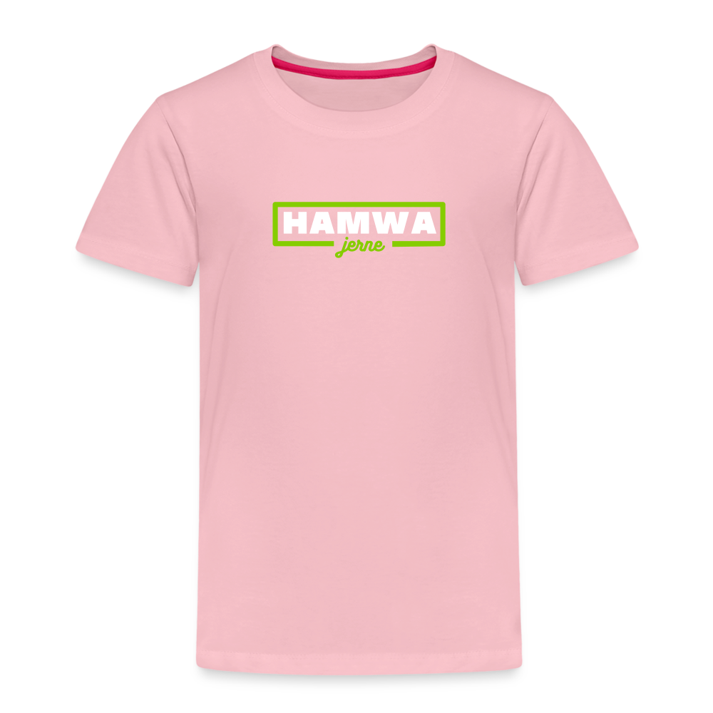 hamwa - Kinder Premium T-Shirt - Hellrosa