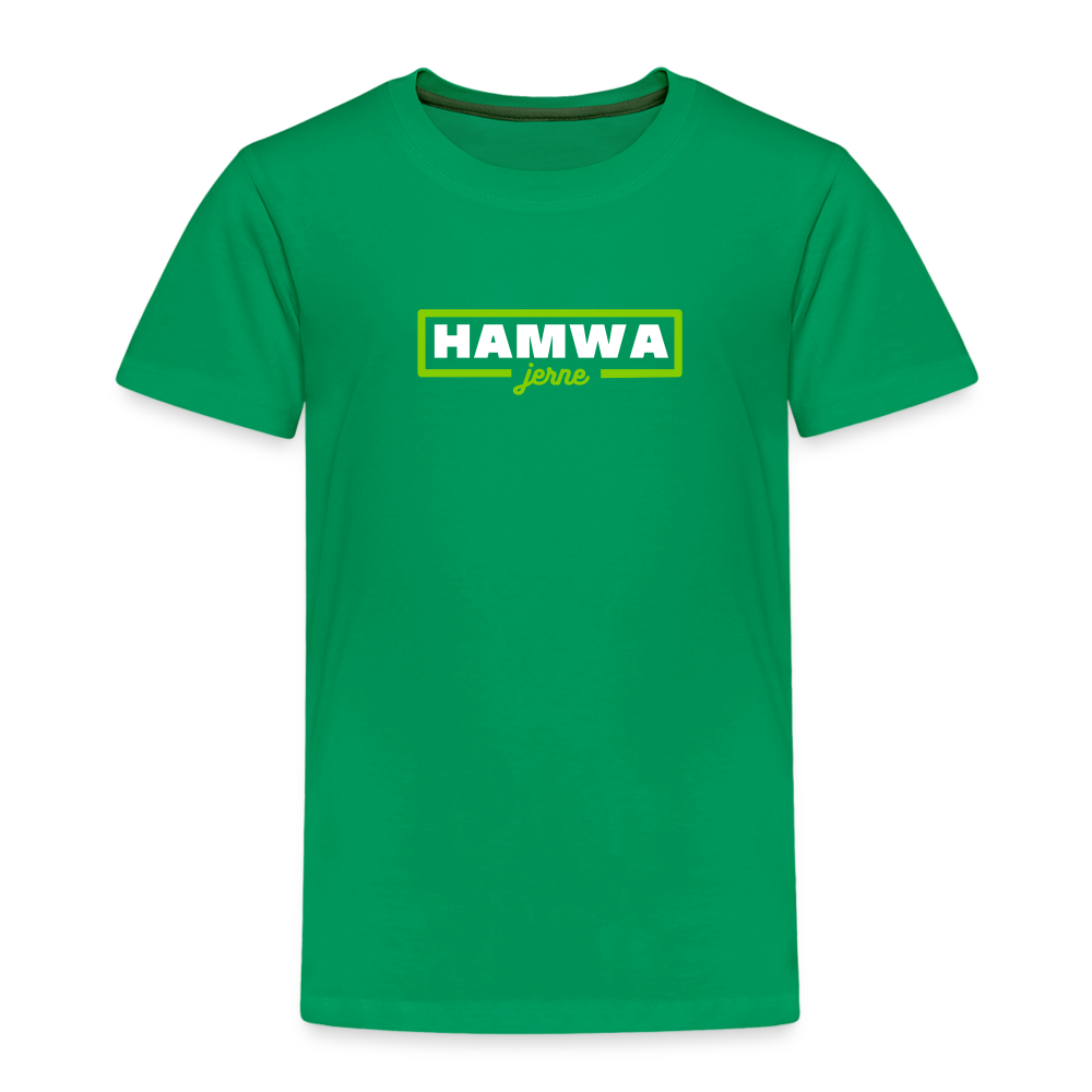 hamwa - Kinder Premium T-Shirt - Kelly Green