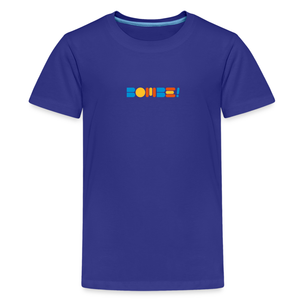 Bombe! - Teenager Premium T-Shirt - Königsblau