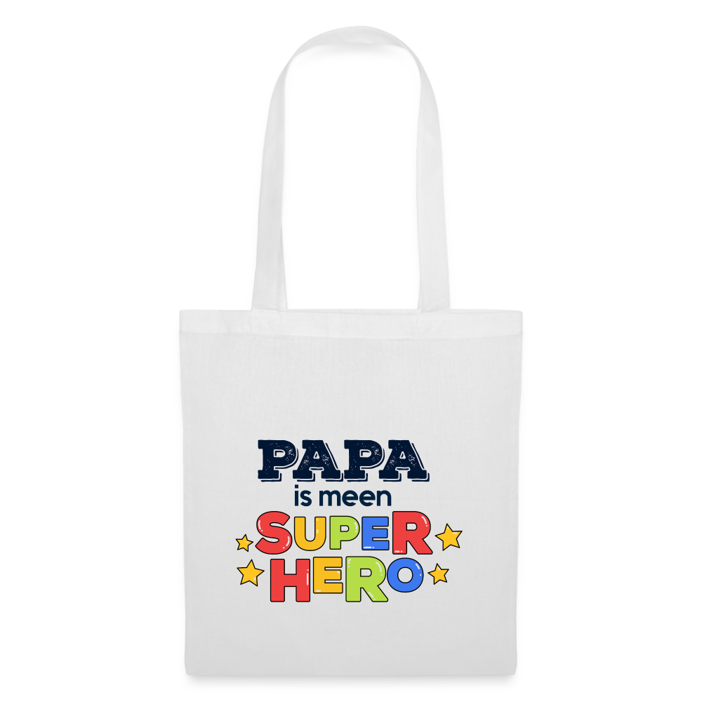Super Hero - Stoffbeutel - weiß