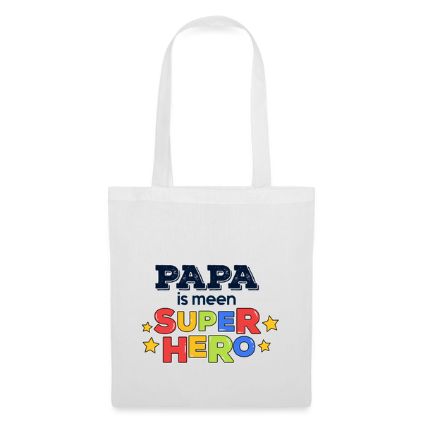 Super Hero - Stoffbeutel - weiß