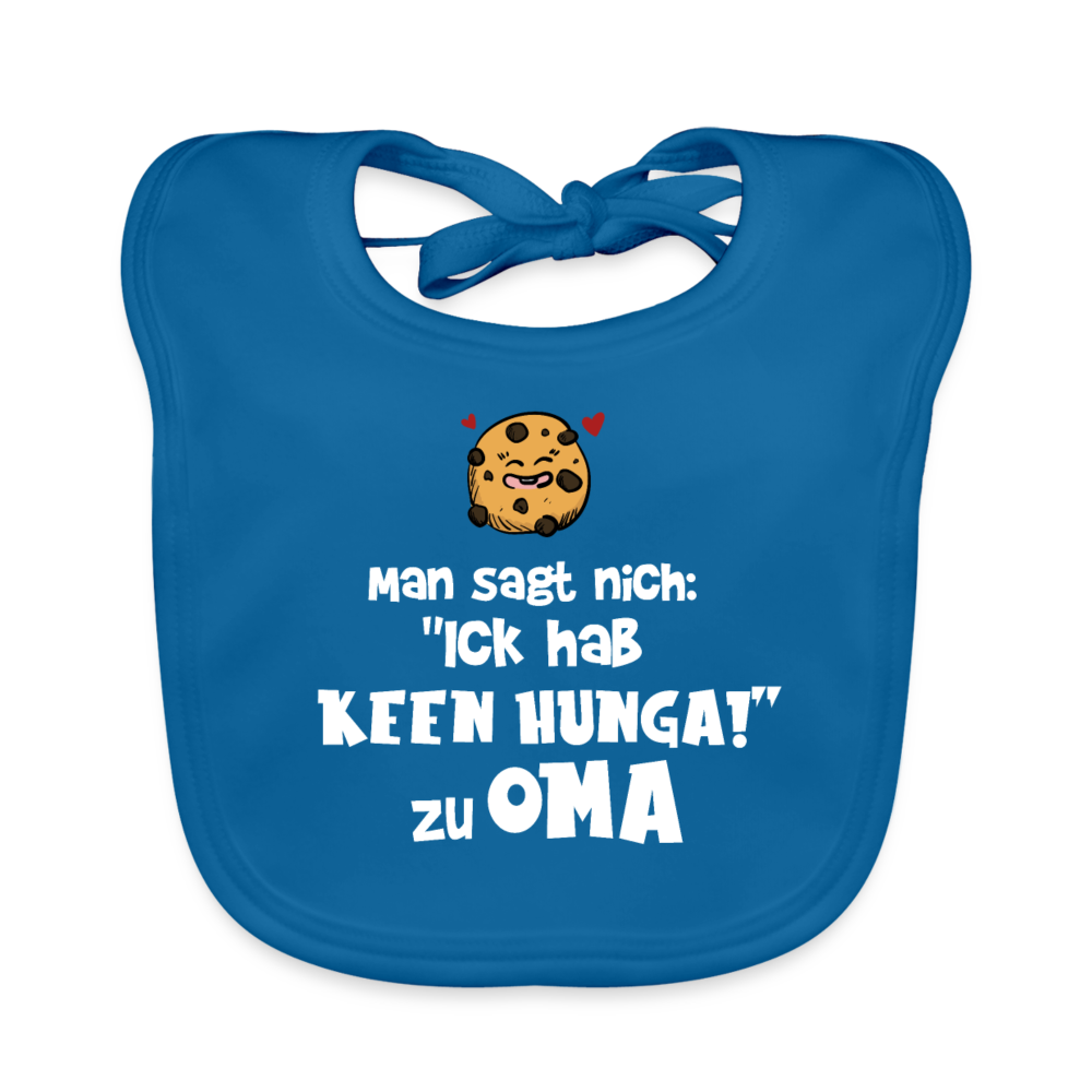 Keen Hunga - Lätzchen - Pfauenblau