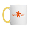 Mama Bär  - Tasse zweifarbig