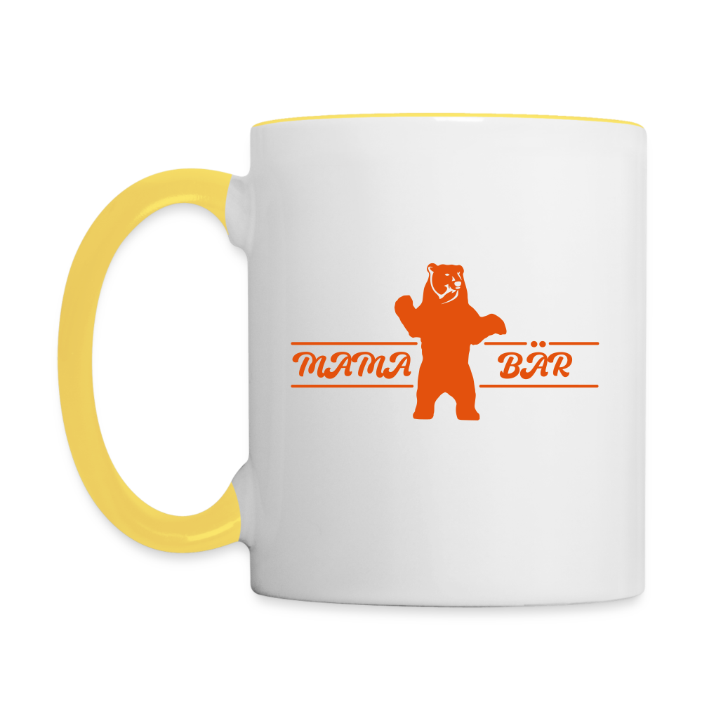 Mama Bär  - Tasse zweifarbig