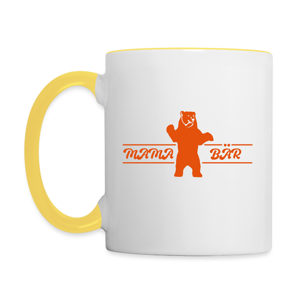 Mama Bär  - Tasse zweifarbig