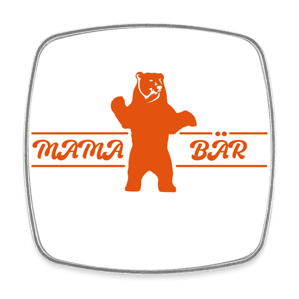 Mama Bär  - Kühlschrankmagnet - weiß