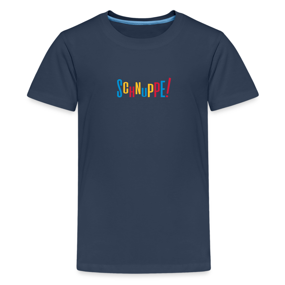 Schnuppe! - Teenager Premium T-Shirt - Navy